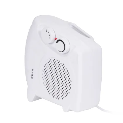 Portable Cool-Warm Wind Fan Heater with Rotation Function for Living Room