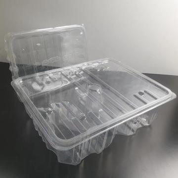 Transparent PET thermoforming container