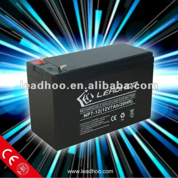 12v 7ah backup battery