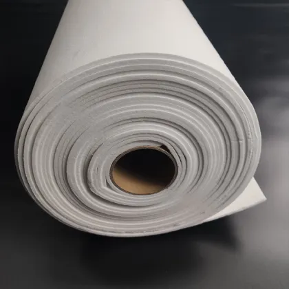 White Aluminum Silicate Insulating Materials - Ceramic Fiber Paper (0.5-13mm Thickness)