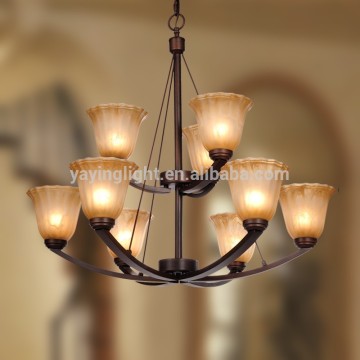 Wrought iron glass chandeliers,Wrought Iron Indoor chandeliers,Vintage chandeliers