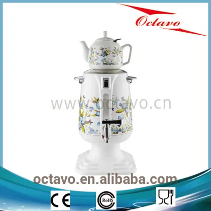 2016 Electric samovar with ceramic tea pot/ tea pot samovar