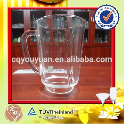 Round 1.5 L Replacement Parts Commercial Blender Jug Blender Replacement Parts