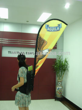 bag flying banner