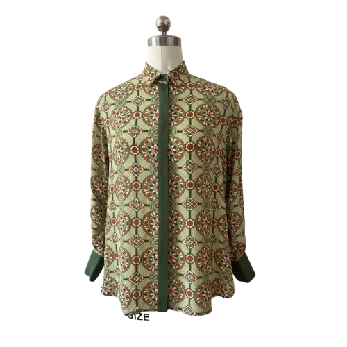 Position-Print Rayon Digital Print