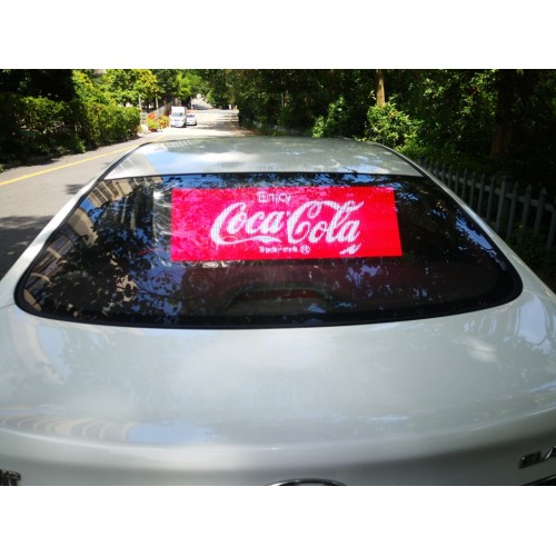Affichage de l&#39;écran de signe de la LED de taxi Affichage de la lunette arrière