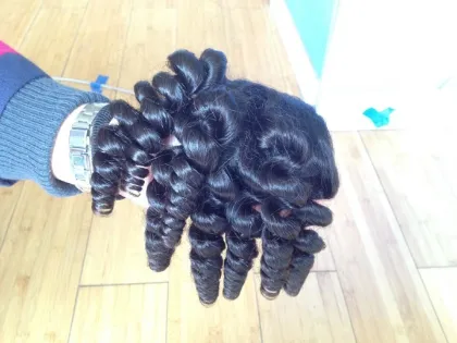 Grace Plus wholesale indian hair in india rose hair products brazilian virgin sexy anty fumi hair double drawn