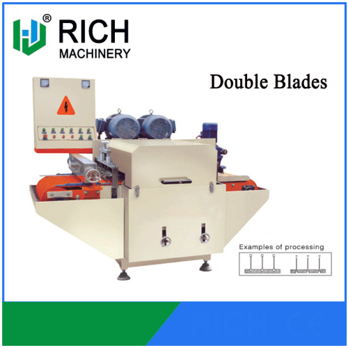 CNC two blades cutter machine for tile ceramic cutting