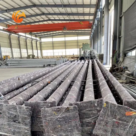 High-Quality Outdoor Energy-Saving Solar Street Light Poles of Different Heights