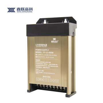 Transformateur 12V DC étanche SMPS 60W-600W pour les lumières de bande LED
