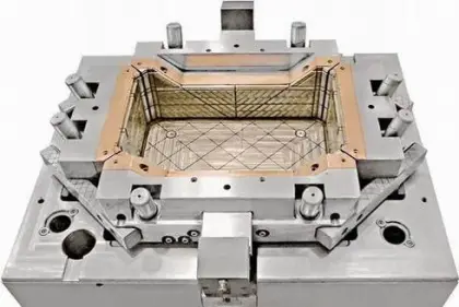 Plastic fish container mould, plastic crate Mould