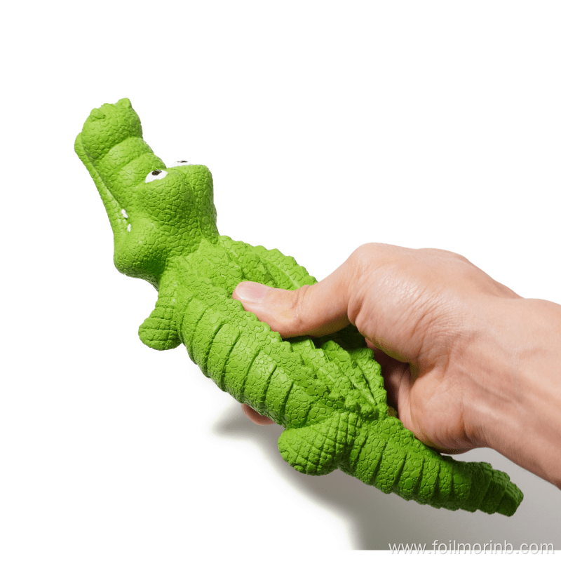 Indestructible Rubber Crocodile Pet Toys Dog Chew toys