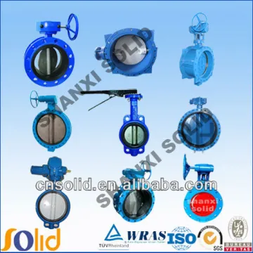 Type A Manual-Operated Ductile Iron Wafer Butterfly Valve