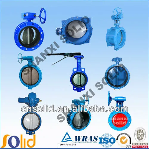 Type A Manual-Operated Ductile Iron Wafer Butterfly Valve