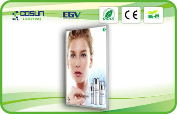 Ce Erp 12v / 24v Magnetic Led Light Box Magnetic Light Box For Subway Station