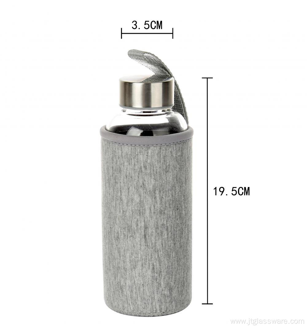 The High Borosilicate Glass Water Bottle with Tumbler