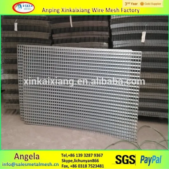 galvanized welded wire mesh panel (factory) made in china