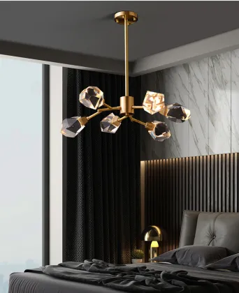 LEDER Crystal Tiffany Pendant Lights