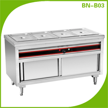 Hotel Kitchen Equipment Stainless Steel Four Pan Bain Marie For Sale BN-B03