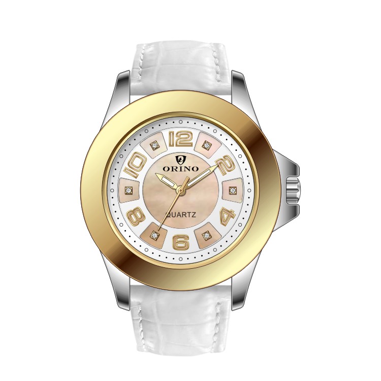 Sandwich Mère de Pearl Lady's Quartz Watch