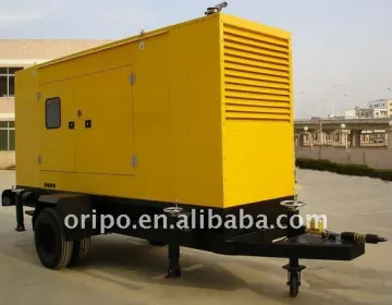 500kw Jichai engine trailer mounted diesel generator set