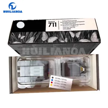 Printhead Replacement Kit for HP 711 Designjet T120 T520 T130 T525 T530 T125 Print Head Printhead C1Q10A Printer Parts