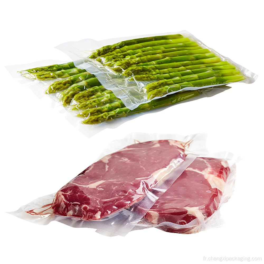 Sac de scellage sous vide transparent pour Food Saver