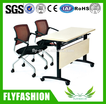 PP plastic folding study table, School foldable chair study table, study table