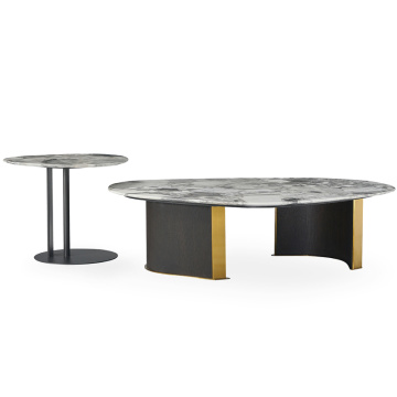 Modern Top Notch Unique Coffee Table
