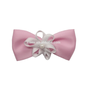 hot sale colorful bowknot set various little flower handmade ribbon flower