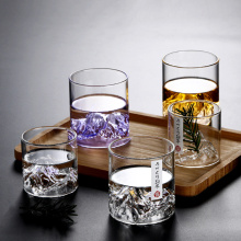 Transparent Mountaineering Whiskey Glass