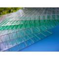 4 mm hohle Polycarbonatblech grüner Farbe