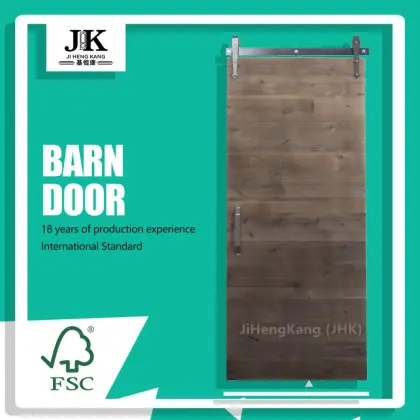 JHK-F01 Sliding Barn Doors Sliding Barn Door Closet Sliding Glass Doors Wholesale