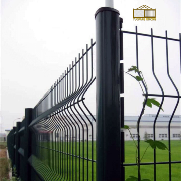3D Curvy Solded Wire Mesh Fence por atacado