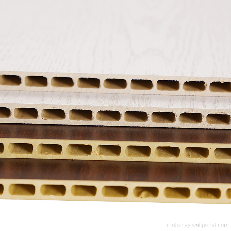 Pannello a parete di design WPC in fibra di bambù
