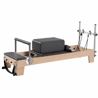 wood pilates reformer chair
