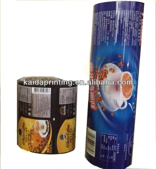 coffee packaging films for coffee packaging,good barrier and qualified printing quality,extended shelf life