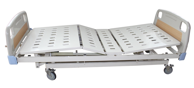 3 Cranks Manual Patient Bed