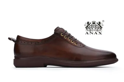 Men′ S Lace-up Leather Shoes Business Casual Shoes