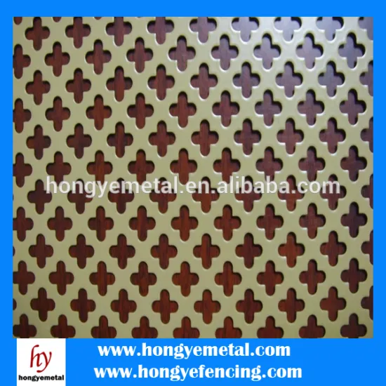 Decorative Perforated Sheet Metal Cross
