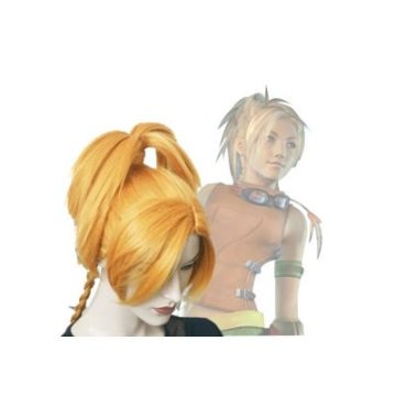 Final Fantasy X 10 Rikku Cosplay Wig