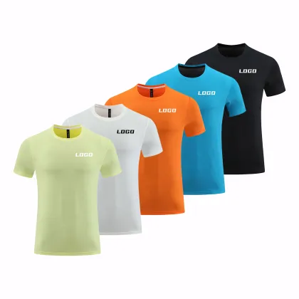 Manufacturer Unisex Lightweight Quick Drying Polyester Gym T-Shirt