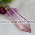 Transparent Plastic Faceted Diamond Bicone Bead Icicle for Chandelier Decoration