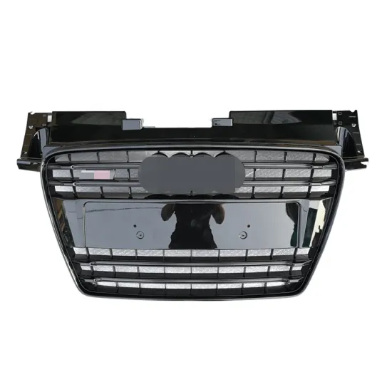 High Quality ABS Front Grille for 2008-2014 Audi TT - Convert to TTS Style Bumper Grill Kit