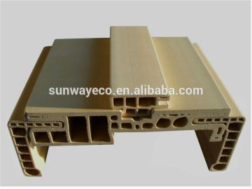 wooden plastic PVC door frame(TCF-140K)
