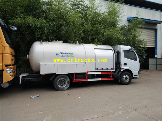 5m3 DFAC Propane Dispensing Tank Trucks