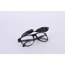 Flip up safety welding glasses