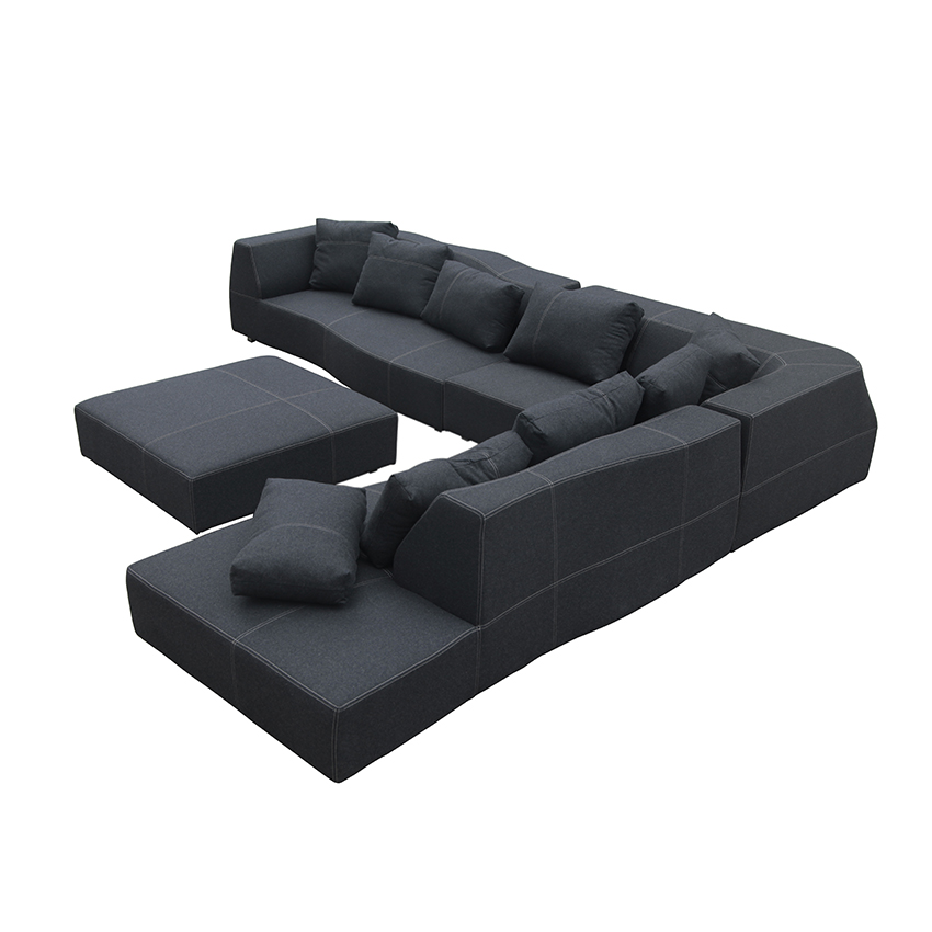 BEB Modular Modular Bend Sofa Rebilca