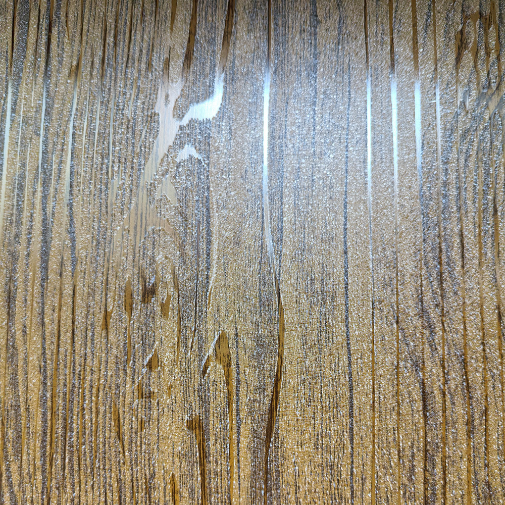 wood grain metal for green garden fence
