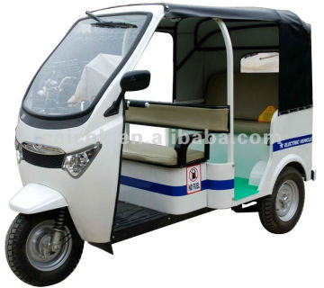 electric tricycle gasoline tricycle for passenger and cargo electric rickshaw with electric car design